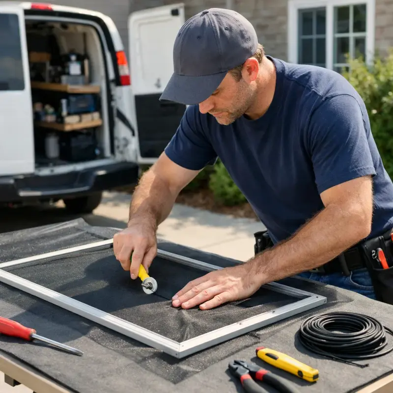 Window Screen Repair Lottsburg